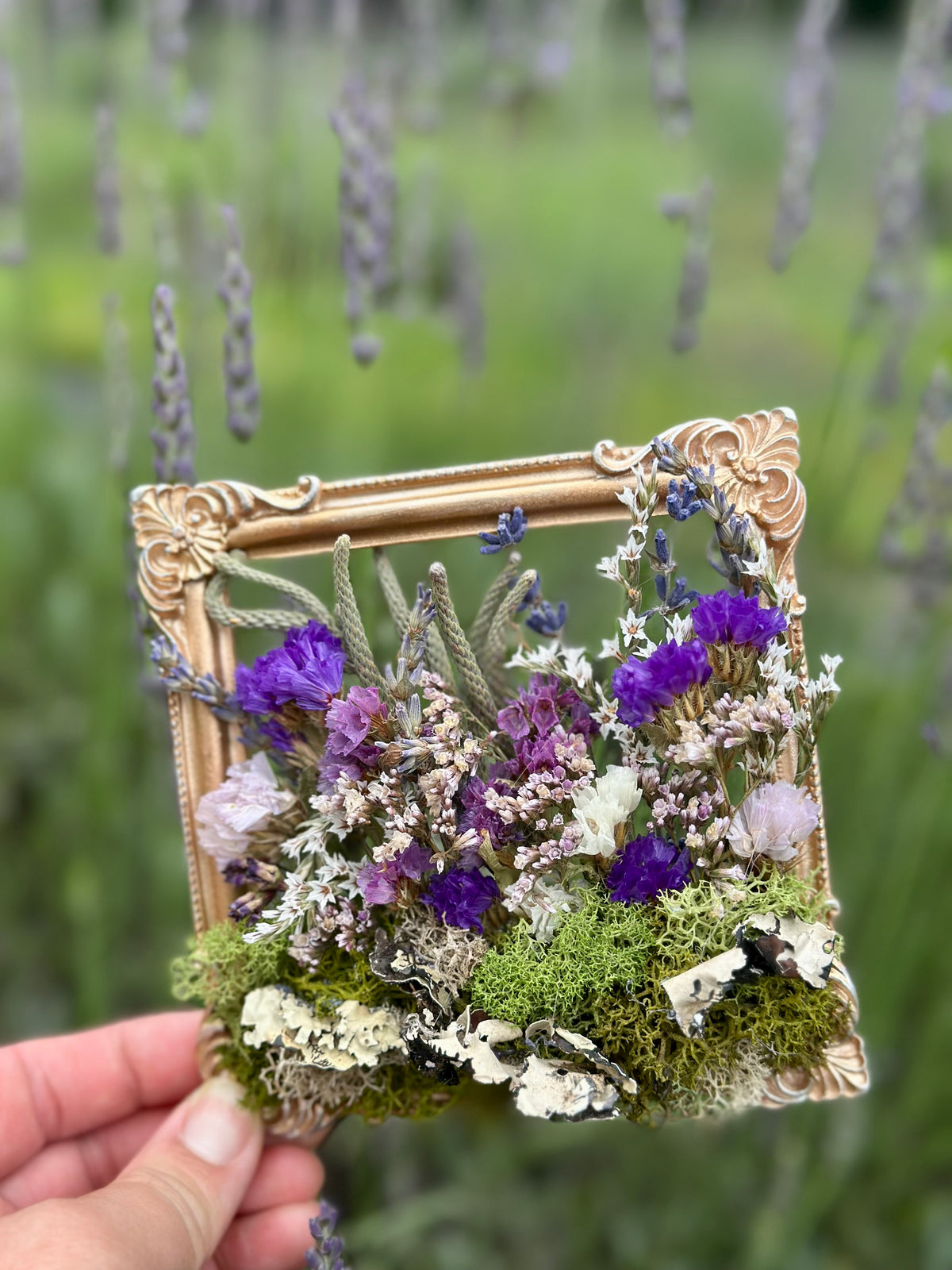 Miniature Vintage Flora Frame