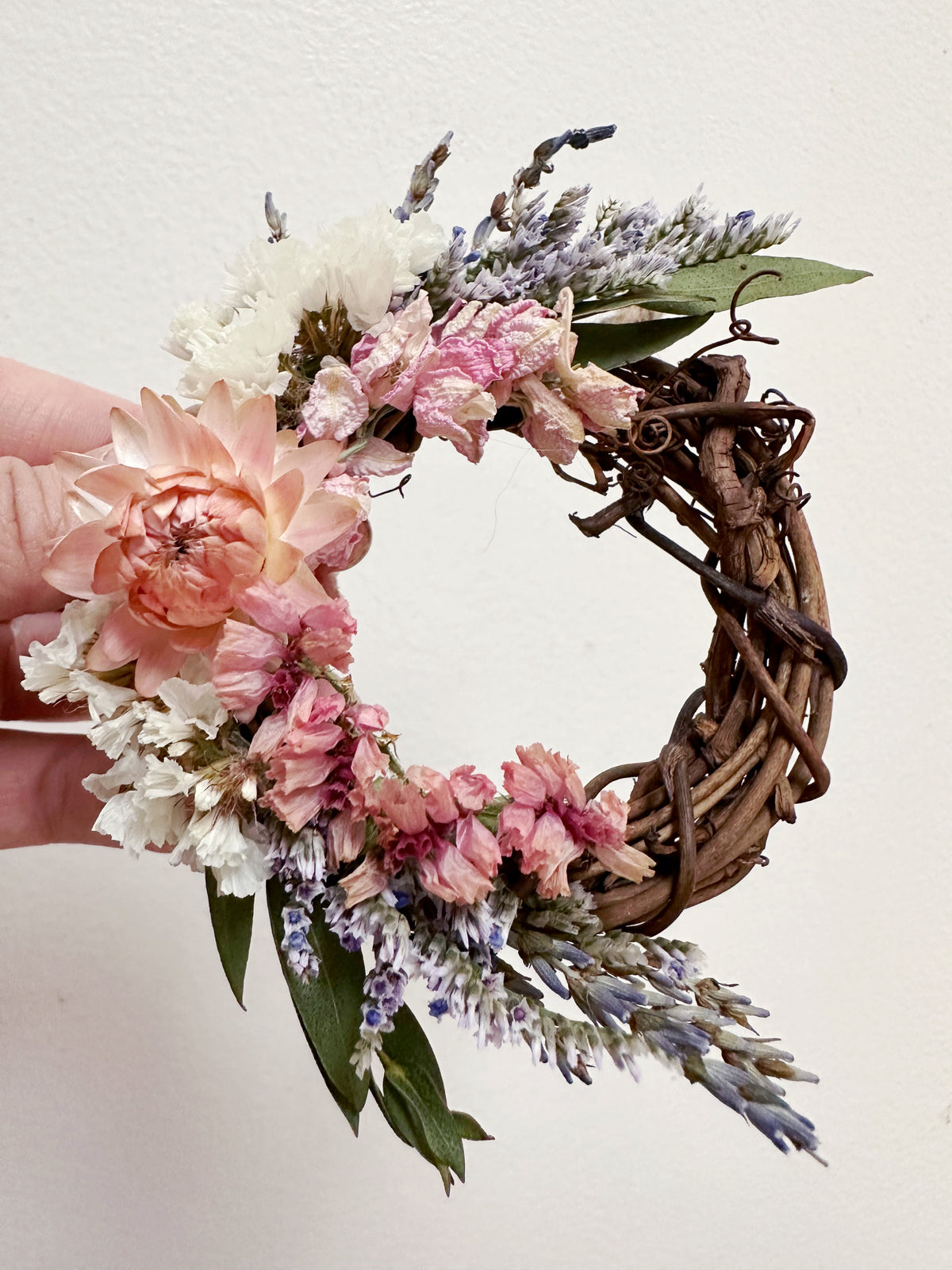 Mini Dried Flower wreath