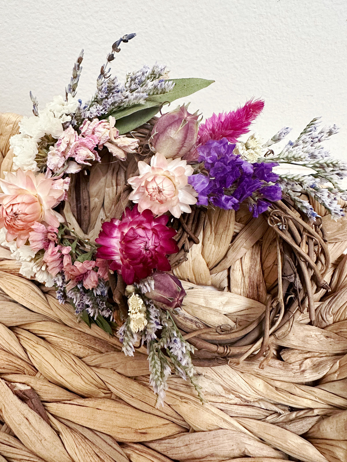 Mini Dried Flower wreath