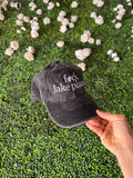 Fuck Fake Plants Denim Hat